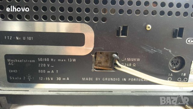 Радио Grundig RF 420#1, снимка 5 - Радиокасетофони, транзистори - 41444184