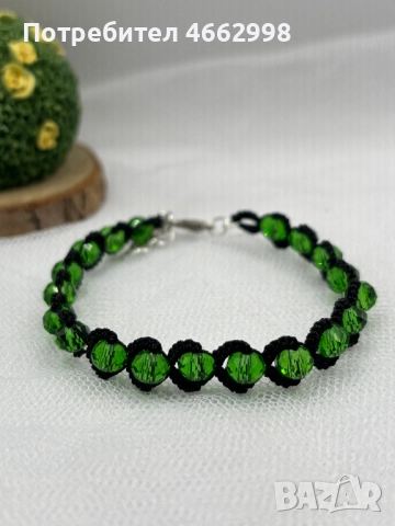 Ръчно изработени гривни Фриволите техника Цветове по избор, снимка 15 - Гривни - 52569818