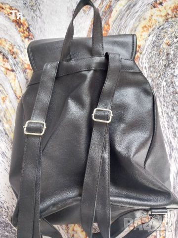 Дамска черна раница - нова, снимка 2 - Раници - 52421194