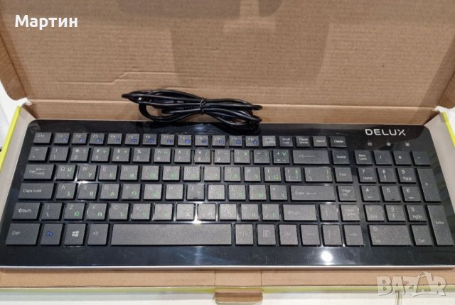 Клавиатурата Delux K1500, снимка 3 - Клавиатури и мишки - 41053990