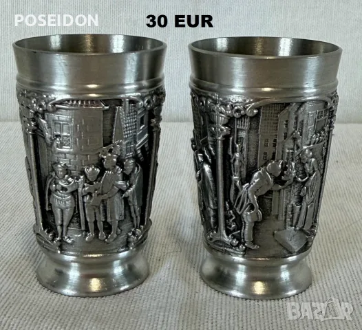 БИВОЛСКИ РОГ, КАЛАЕНА ЧАША, ДЪРВЕН КРЪСТ, снимка 2 - Антикварни и старинни предмети - 56333340