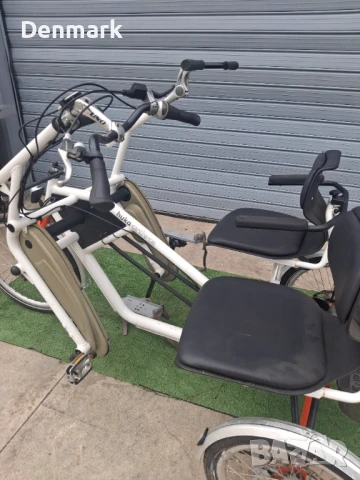 Триколесен велосипед - тандем, снимка 3 - Велосипеди - 51252985