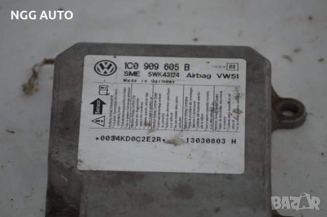 Модул за AIRBAG за Volkswagen Passat B5.5, 1C0 909 605 B, 1C0909605B, SME 5WK43124, снимка 2 - Части - 39771362