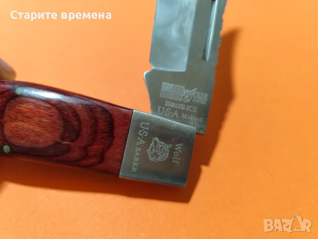 ВИНТИДЖ СГЪВАЕМ ДЖОБЕН НОЖ, снимка 8 - Антикварни и старинни предмети - 56182790