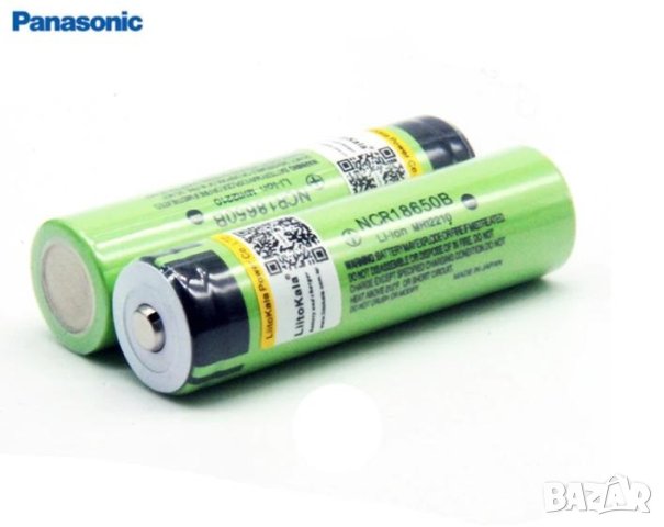 Акумулаторна Презареждаема Батерия Panasonic NCR18650B 3.7V 3400mAh Liion Liitokala Power Сертификат, снимка 3 - Аксесоари за електронни цигари - 41405735