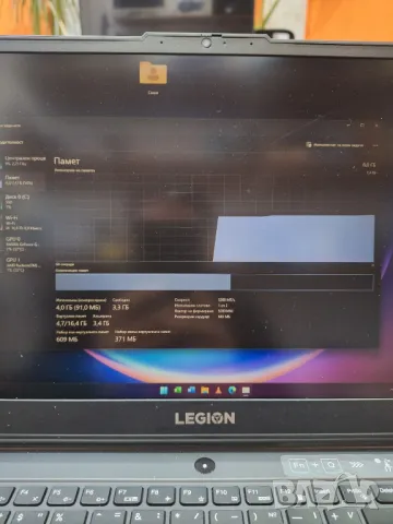 Лаптоп Lenovo Legion 5, снимка 5 - Лаптопи за игри - 48909829