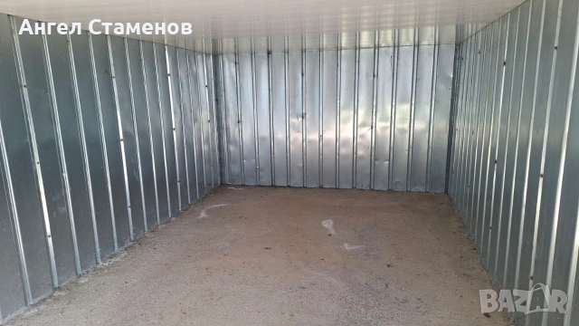 Продавам почти нов метален гараж. , снимка 2 - Гаражи и паркоместа - 53862856