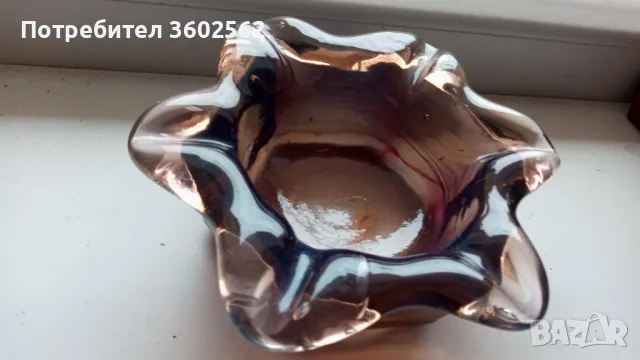 красив пепелник-мурано стъкло