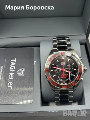 Нов мъжки часовник Tag Heuer Formula 1 Max Verstappen Special Edition, снимка 2 - Мъжки - 51477362