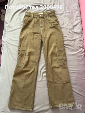 h&m зелени дънки, снимка 2 - Дънки - 51562214