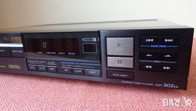 Sony CDP-302 ES HIGH END CD PLAYER, 1984, BU1 Mechanismus, с повреда , снимка 4 - Декове - 42674553