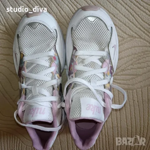 ДЕТСКИ МАРАТОНКИ NIKE AIR MAX FUSION FLRL BG WHITE, снимка 4 - Детски маратонки - 56071659