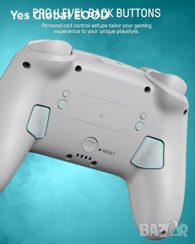 PALPOW безжичен гейминг контролер RGB за Switch 2/OLED/Lite, снимка 4 - Друга електроника - 52935750