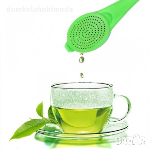 Инфузер за чай, с Бутало за изцеждане, 18x4 см., снимка 4 - Чаши - 34490334