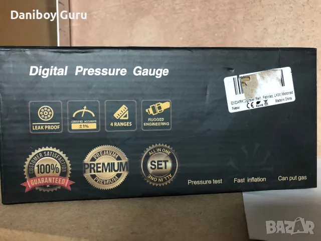 Цифров манометър за помпане на гуми  , снимка 7 - Аксесоари и консумативи - 48506790