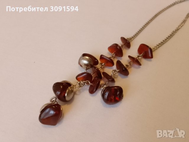 Винтидж дамско колие, снимка 4 - Антикварни и старинни предмети - 41191207