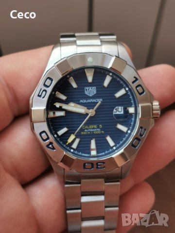 Tag Heuer Aquaracer Caliber 5 , снимка 12 - Мъжки - 42370697