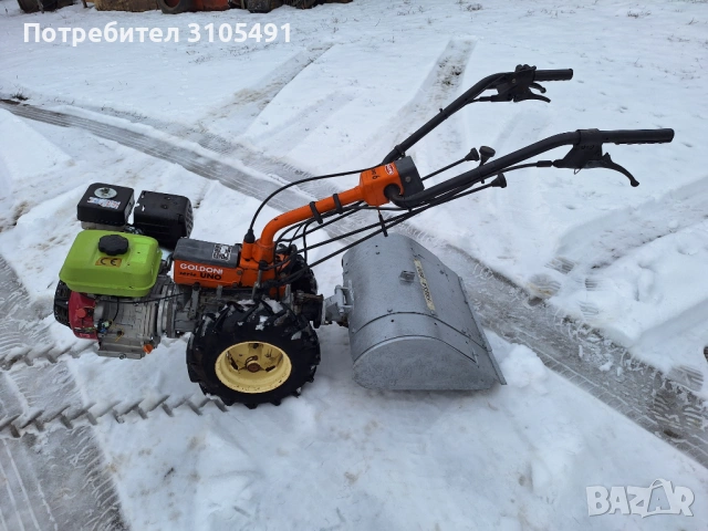 Фреза с мотоблок 9к.с. Goldoni 2+2 скорости италианска, снимка 4 - Градинска техника - 53211525