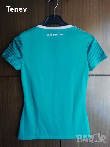 Germany Adidas оригинална дамска тениска фланелка Германия Адидас размер S, снимка 2 - Тениски - 41767295