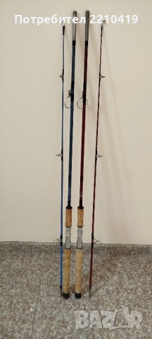 две въдици Токоз дължина 240см., снимка 3 - Въдици - 52390380