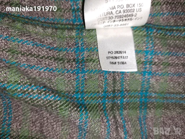 Patagonia Fjord Flannel Shirt (L) мъжка риза , снимка 7 - Ризи - 49108201