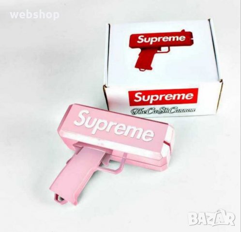 ЗАБАВЕН ПИСТОЛЕТ ИГРАЧКА ЗА ИЗСТРЕЛВАНЕ НА ПАРИ SUPREME, снимка 2 - Други игри - 35990454