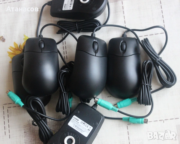 Ретро мишка iONE Lynx Ki PS2 3 бутона - скрол, снимка 6 - Клавиатури и мишки - 53754204