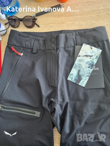 Salewa – Дамски ски/туринг панталон с Powertex мембрана 38 M, снимка 5 - Зимни спортове - 53092712