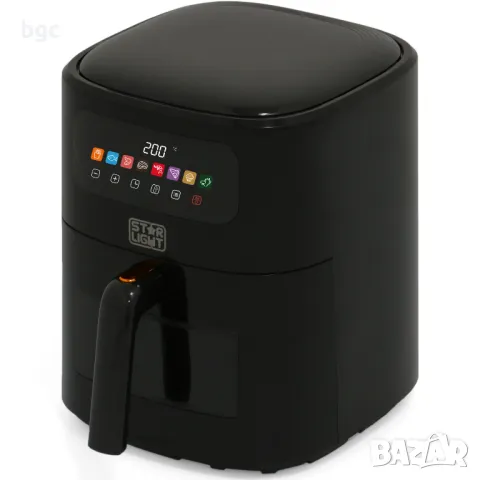 Нов Цифров Фритюрник с Горещ Въздух Star-Light Airfryer 6-та Серия , 1700W, 6 л, снимка 7 - Фритюрници - 49171061