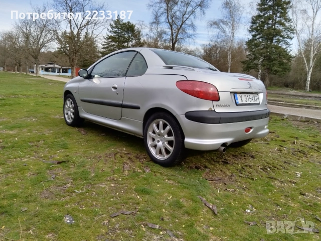 Пежо 206 CC, снимка 9 - Автомобили и джипове - 53596403