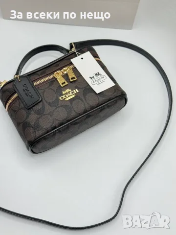Coach Дамска Чанта Тип Куфар С Къса И Дълга Дръжка - Различни Цветове Код E152, снимка 7 - Чанти - 55840579