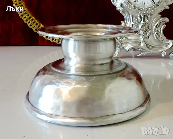 Калаен свещник Норвегия 630 гр.,печат