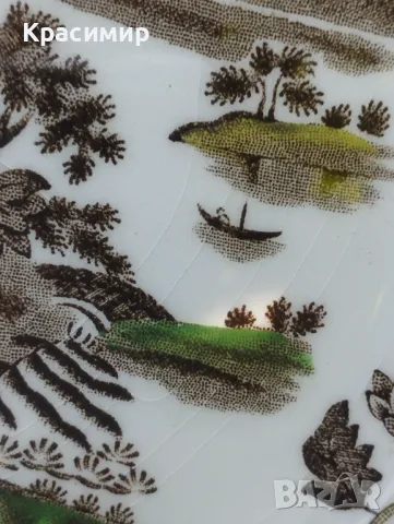 Чинии с английски трансферни декори. Две манифактури с различни интерпретации , снимка 6 - Чинии - 47369328