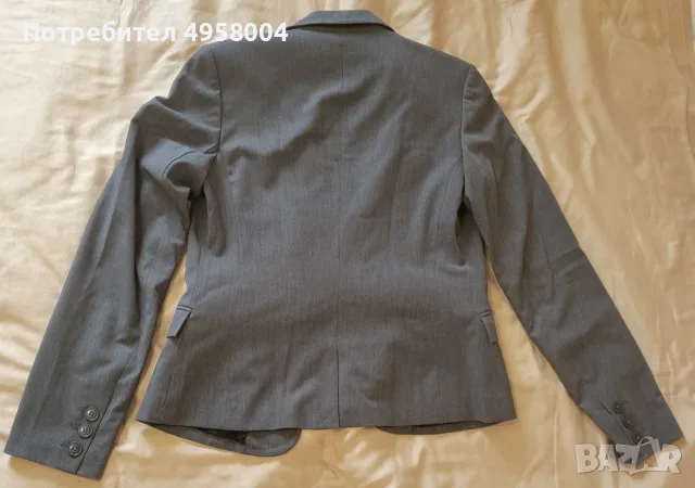 Дамско сиво сако MEXX, размер 38, снимка 5 - Сака - 56208318