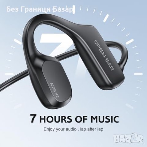 Нови Леки Плаващи Слушалки с Костна Проводимост и Бързо Зареждане, снимка 6 - Bluetooth слушалки - 44239878
