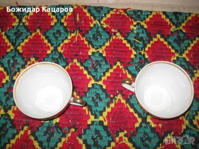 Две изключително красиви чашки - СССР.Цена -10 лева, за двете общо. Пращам по Еконт. За София, може, снимка 5 - Сервизи - 49109570