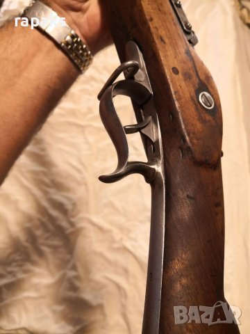 Оригинална пушка Амслер-Милбанк 1864-67. Карабина, револвер, снимка 17 - Колекции - 39717627