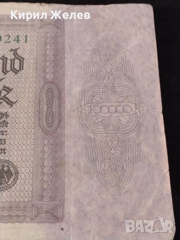 РАЙХ БАНКНОТА 100 000 марки 1923г. Германия УНИКАТ ЗА КОЛЕКЦИОНЕРИ 36809, снимка 4 - Нумизматика и бонистика - 39898867