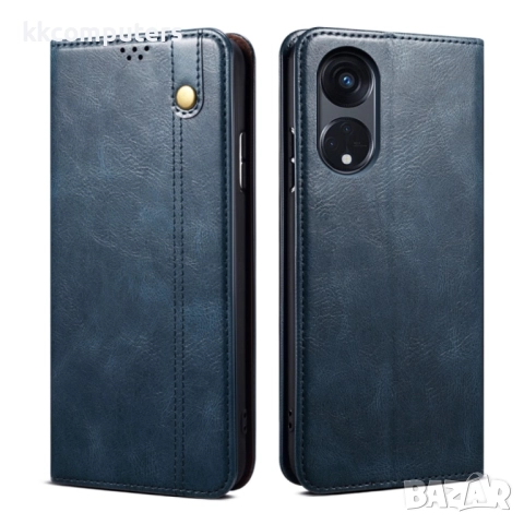 Oppo A1 Pro 5G / Reno8 T 5G / A98 5G Oil Wax Crazy Horse Texture Wallet Калъф и Протектор, снимка 2 - Калъфи, кейсове - 52977160