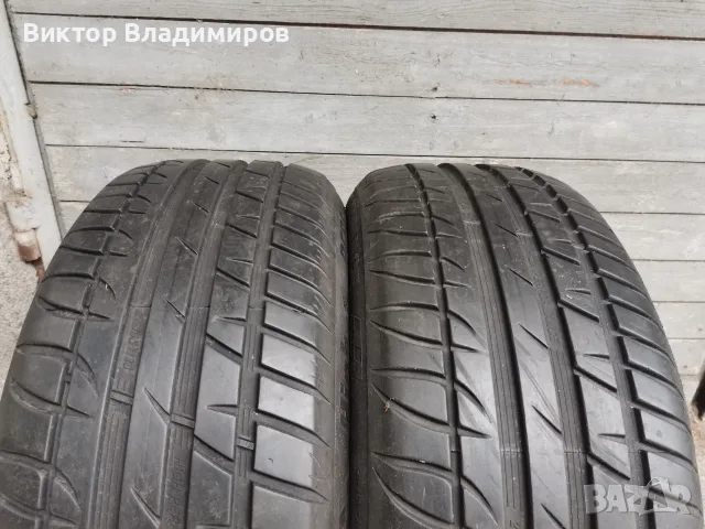 2бр запазени гуми 215/55 R16, снимка 2 - Гуми и джанти - 56043684