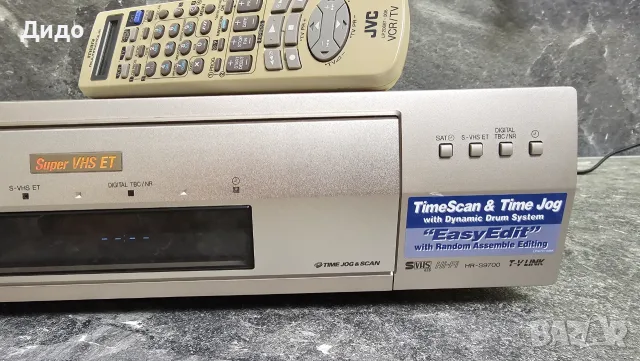 Едно изключително запазено бижу! Негово величество, знаменитият JVC HR-S9700EU , снимка 3 - Плейъри, домашно кино, прожектори - 55830849