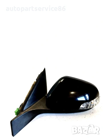 Предно ляво огледало черно за Volvo V70 2.0 TDI 163HP (2012) 31297572, снимка 2 - Части - 53775028