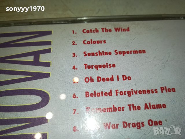 DONOVAN CD 1910231621, снимка 10 - CD дискове - 42639738