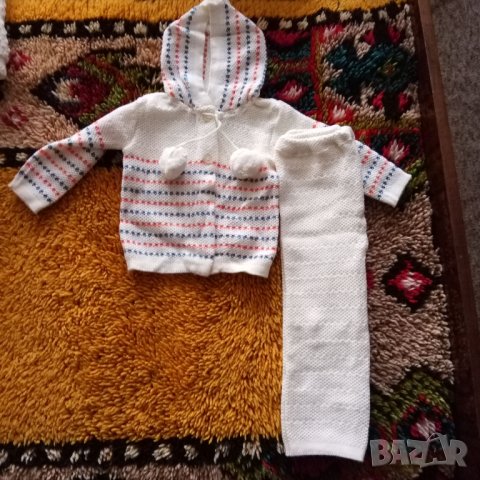 Жилетка с качулка и панталон 