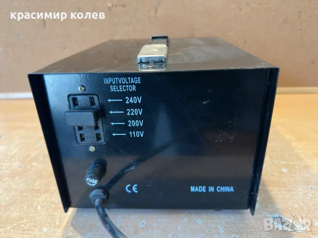 понижаващ и повишаващ трансформатор "PowerBright VC-2000W"  , снимка 4 - Друга електроника - 56137889