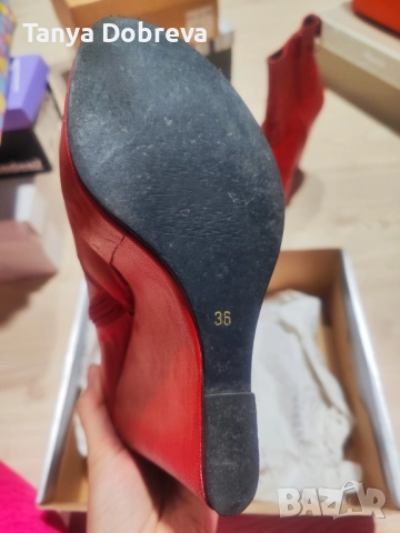 Дамски боти Nikels- естествена кожа, снимка 6 - Дамски боти - 51979562