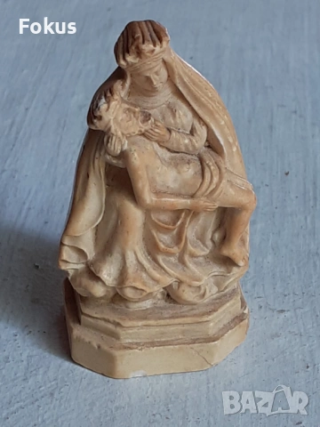 РАЗКОШНА МАЛКА ФИГУРА СТАТУЕТКА ОТ МОРСКА ПЯНА КОЛЕКЦИОНЕРСК