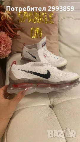Маратонки Найк н.38 Nike AirMax Scorpion Flyknit Leap High, снимка 8 - Маратонки - 56196157