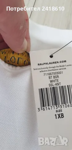 POLO Ralph Lauren Pique Cotton Custom Slim Fit Mens Size 2XL НОВО! ОРИГИНАЛ! Мъжка Тениска!, снимка 12 - Тениски - 50068244