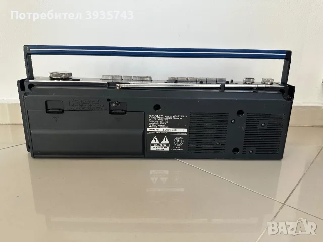 SHARP WQ 272 Japan , снимка 6 - Радиокасетофони, транзистори - 56295146